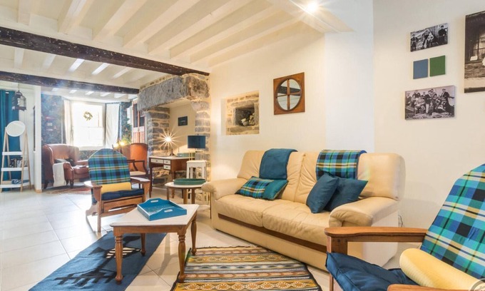 Barneville-Carteret Cottage | Renovated 18th-c. townhouse with enclosed garden near beaches and amenities