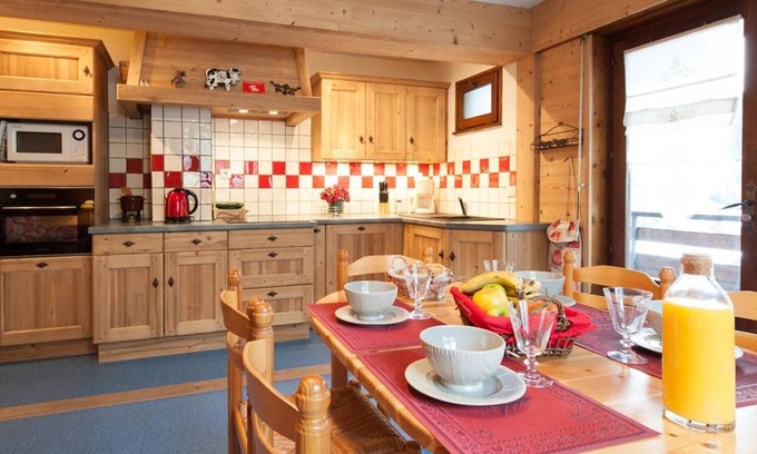Le Grand-Bornand Apartment | Renovated 3-room apt, sleeps 6, near center, elevator, dishwasher, washing machine