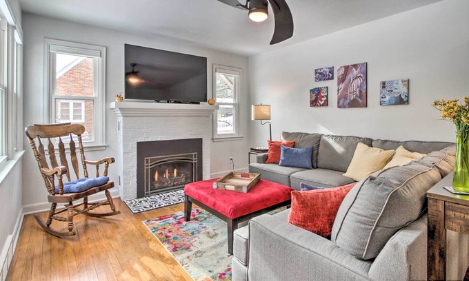 Dubuque House | Renovated Historic Home < 1 Mile to Eagle Point!