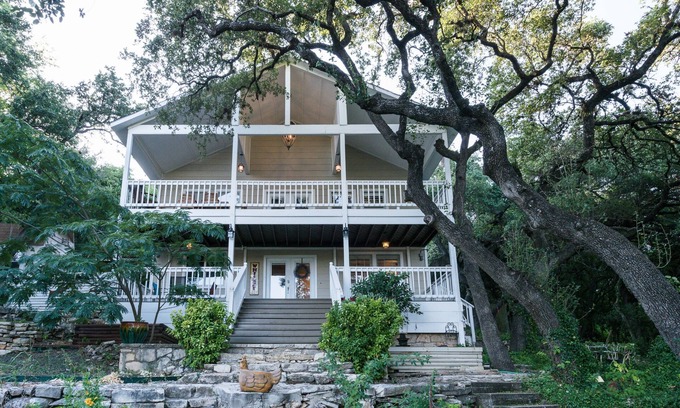 Jonestown House | Renovated Historic Lakefront Gem Overlooking Lake Travis and Jones Brothers Park