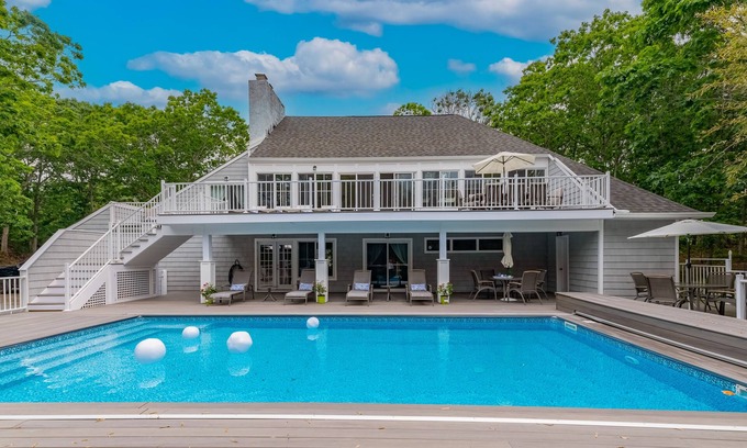 Shinnecock Hills House | Renovated home near ocean with private pool, grill, deck, patio