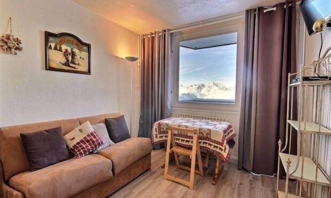 Plagne Centre Apartment | Renovated Studio at the Foot of the Slopes in Plagne Centre