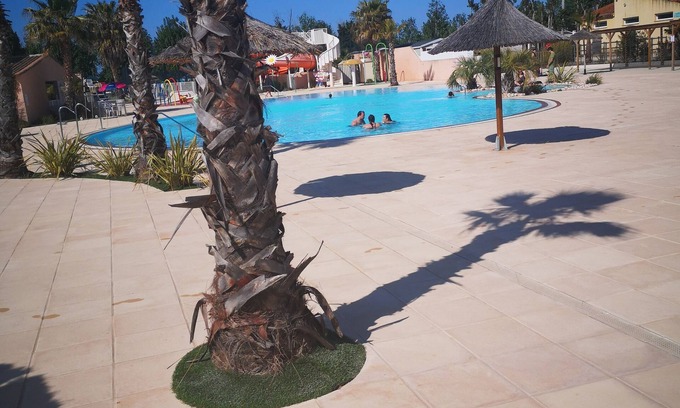 Valras-Plage House | Rent luxury mobile-home Valras-Plage camping Les Sables du Midi 4 people