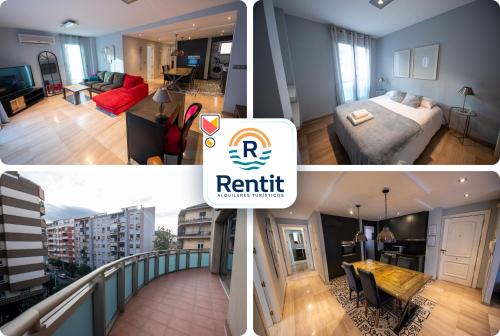 Jaen Apartment | RentitSpain Ático Moderno y Céntrico con balcón curvo en Jaén