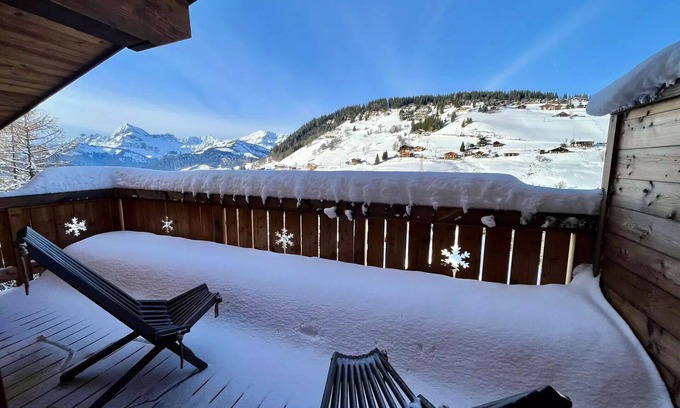 Notre-Dame-de-Bellecombe Apartment | Residence Res Cristal - New charming apartment at the foot of the slopes