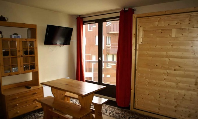 Prapoutel Apartment | Residence Cabris 2 - Studio for 4 People