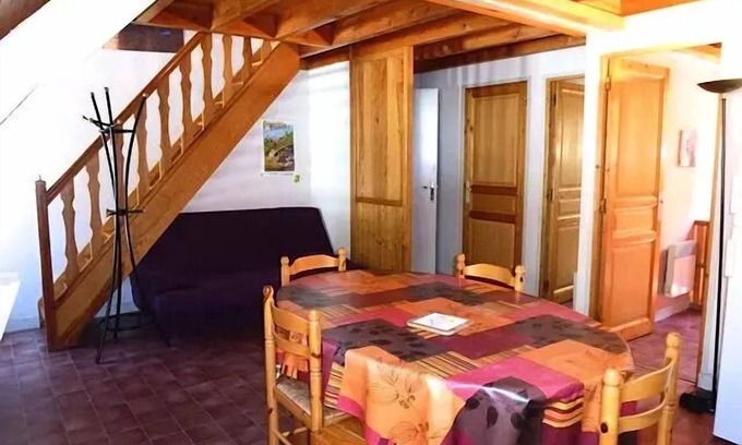 Bareges Apartment | Residence Casino - Mansard apartment, 6 beds with mezzanine near the center of Barèges