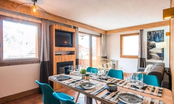 Montgenevre Apartment | Residence Club MMV Le Hameau des Airelles* - 3-room apartment for 6 people Comfort +
