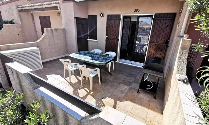 Leucate Villa | Residence Grande Bleue - VILLA 3 MEZZANINE PIECES 6 sleeping accommodations PORT LEUCATE. Ref: 3GB 383