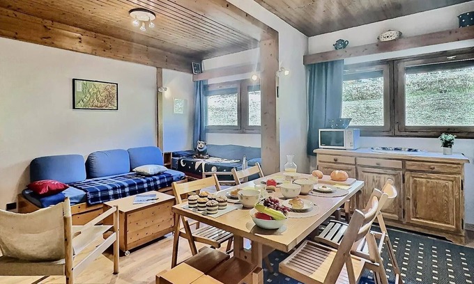 Val-d'Isere Apartment | Residence Hameaux De Val - Large T3 with two bathrooms in a quiet residence close to all amenities