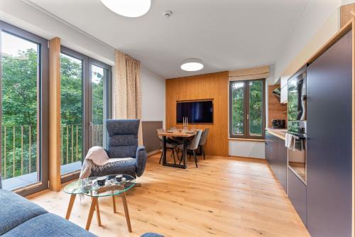 Spindleruv Mlyn Apartment | Residence Koubek - Útulný apartmán s výhledem a parkováním