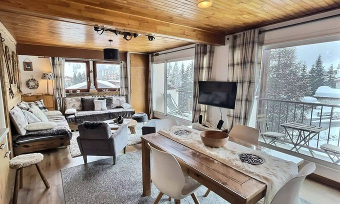 Val-d'Isere Apartment | Residence La Balme - Beautiful 2 rooms completely renovated for 5 people