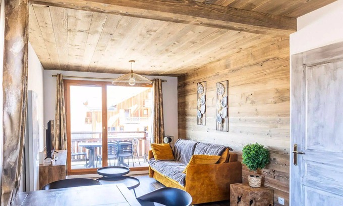 Les Orres Apartment | Residence Le Balcon Des Airelles - Beautiful apartment at the edge of the slopes