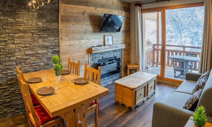 Les Orres Apartment | Residence Le Balcon Des Airelles - 2 Rooms for 4 People