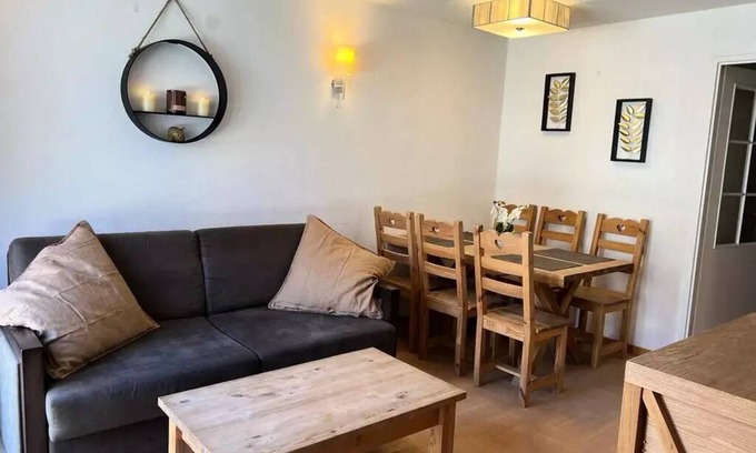 Les Orres Apartment | Residence Le Parc Des Airelles - Getaway for 6 people at the foot of the slopes