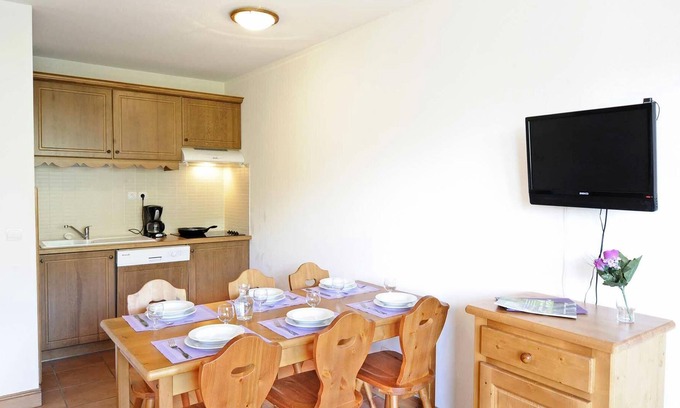 Valmeinier Apartment | Residence Le Vermont **** - 2 Room Apartment 4 People
