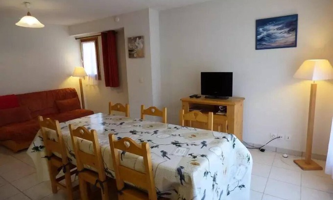 Saint-Jean-de-Sixt Apartment | Residence Meije A - Charming 3 rooms with garage for 6 people in Saint-Jean-de-Sixt
