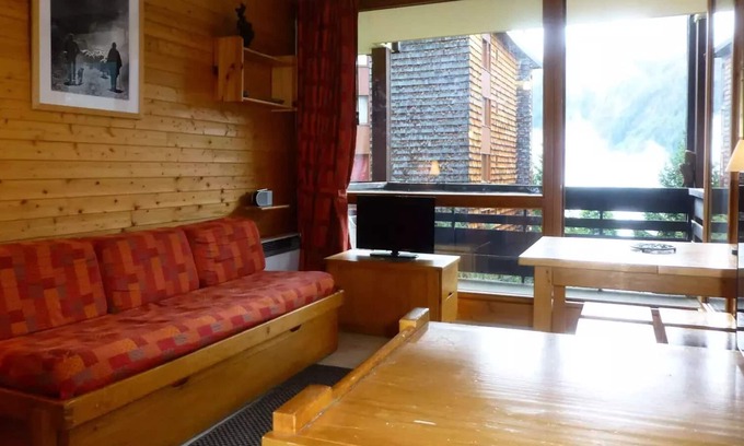 Plan Peisey Apartment | Residence Pierra Menta - Studio for 4 People