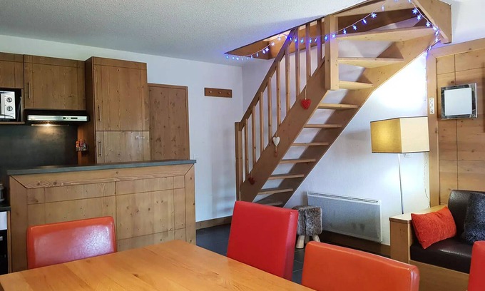 Arc-1600 Apartment | Residence Roc Belleface C - Apartment 3 rooms 8 people in Arc 1600 next to the slopes and shops, with free access to the swimming pool and sauna