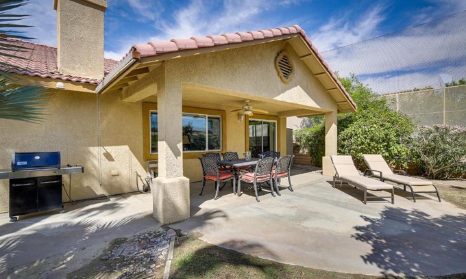 Indio House | Resort Perks, Patio and Gas Grill Indio Retreat!