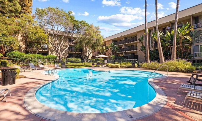 Mission Valley West Condo | Resort-style Amenities, 1BR Condo, Parking, W/D