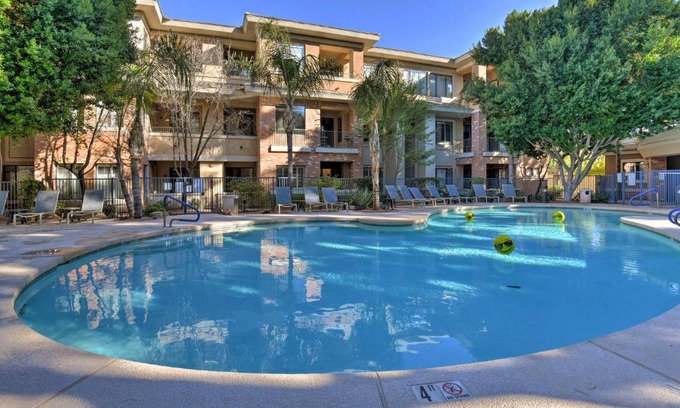 Camelback East Apartment | Resort-Style Phoenix Escape with Private Patio!
