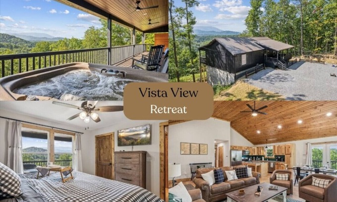 Pigeon Forge Cabin | Retreat: Central w/Sauna-Hot Tub