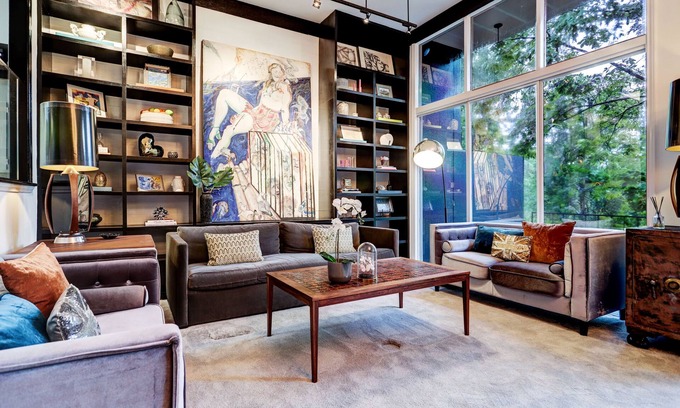 The Villages House | Retro Meets the Wild on the Buffalo Bayou, Take a Step Back to the 60's