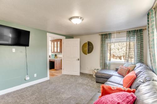 Rexburg House | Rexburg Escape with Fenced Yard and Covered Patio!