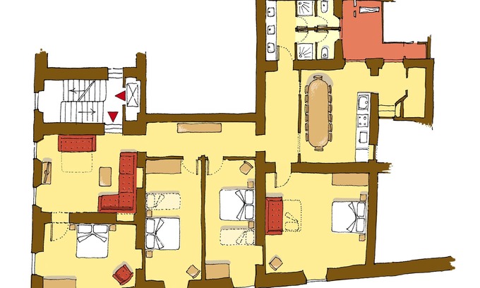 Rione VIII Sant'Eustachio Apartment | Rinidia Roma Centro