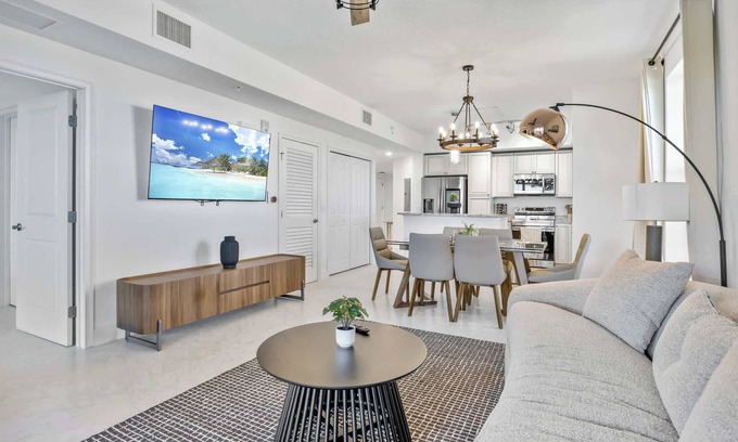 Merritt Island Condo | RIVER FLY IN: The Merritt, Launchpad Lookout View