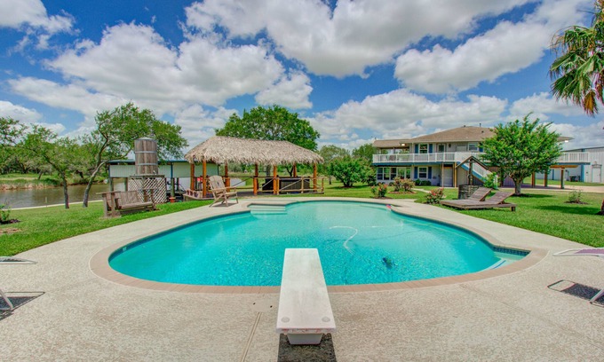 Alvin House | River Front W/Pool - Relax ~ Chocolate Bayou Ranch Home