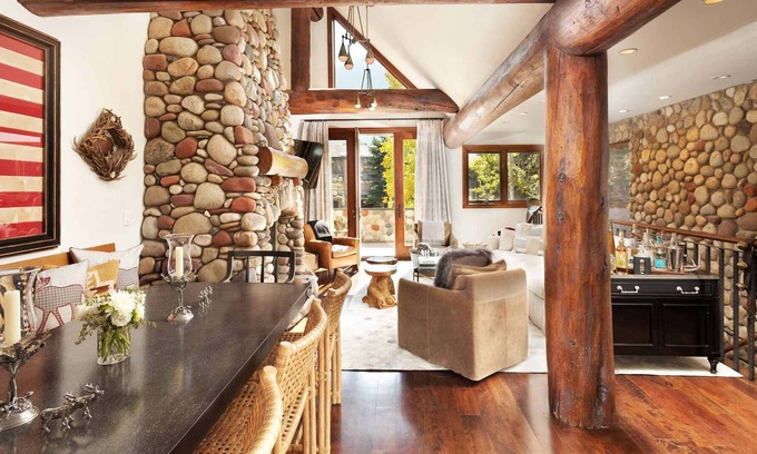 Aspen Ski Chalet | River Rock - Private rooftop with plunge pool and hot tub