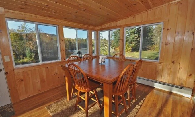 Twin Mountain Cabin | River's Bend Cabin - Log Home in the White Mountains Perfect for all Seasons