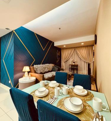 Downtown Kota Kinabalu Apartment | Riverside Opulent Nights at Sky Hotel