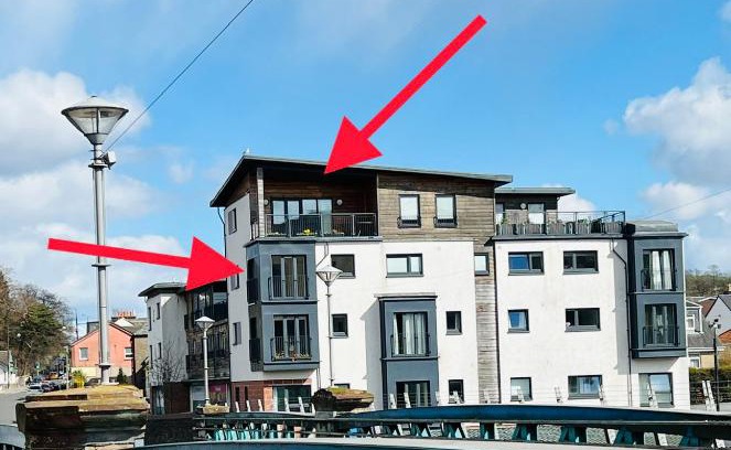 Balloch Apartment | Riverside View Penthouse in Balloch, Loch Lomond