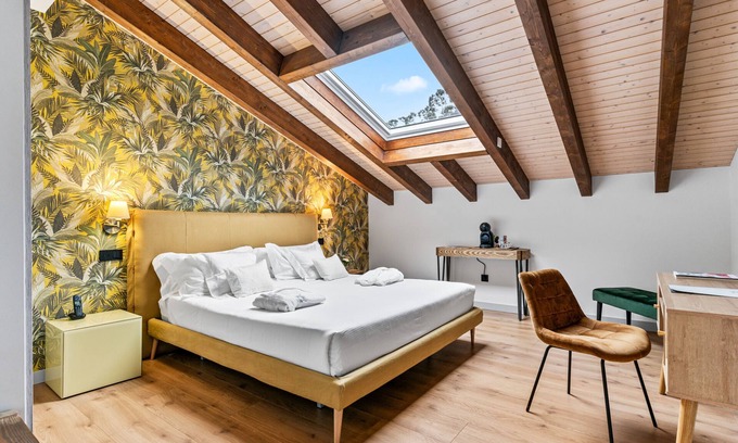 Muros de Nalon Apartment | Room 'Doble Premium 2' with Shared Pool, Shared Terrace and Wi-Fi