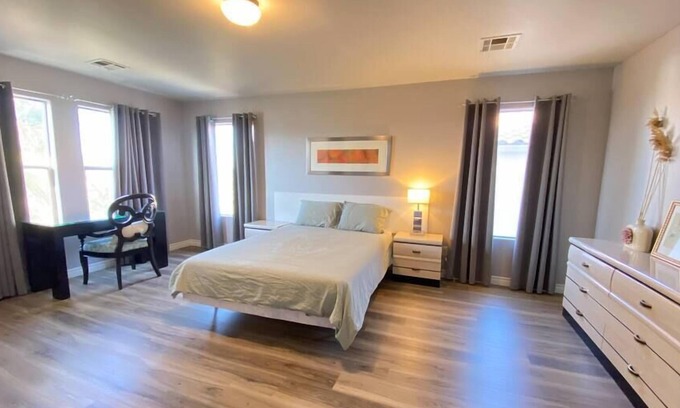 Enterprise House | Room M Bright Master Bedroom w/ private bath in SW