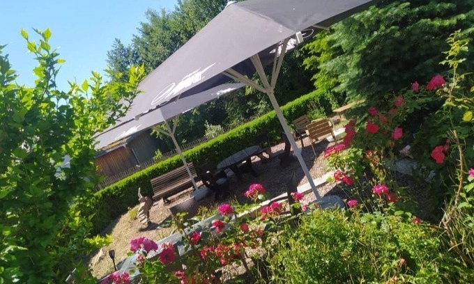 Markt Erlbach House | Room 'Zimmer 19' with Private Terrace, Shared Garden and Wi-Fi