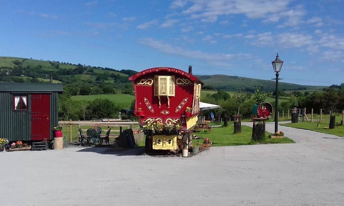 Rhayader Cabin | Rosie traditional Gypsy Wagon