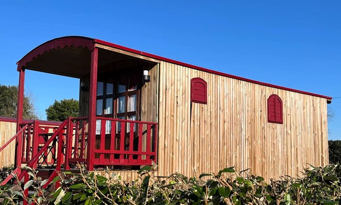 Chisseaux Cabin | Roulotte (16 m2 - 2 Erwachsene + 2 Kinder - 12 Jahre alt) 4 Personen