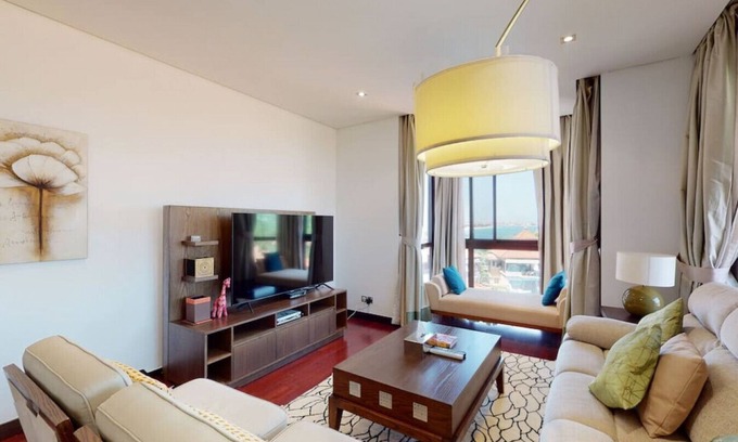 Palm Jumeirah Apartment | Royal Amwaj South - Calm Two Bed
