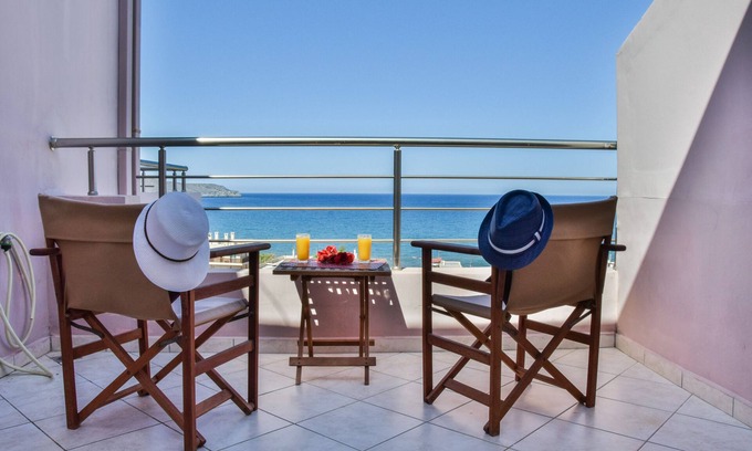 Kato Stalos Villa | Rubini Home II 3 minutes from sea by feet