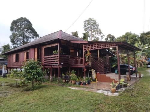 Kampung Wakaf Nyior Kembar House | Rumah Kayu Aboh