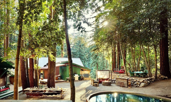 Santa Rosa House | Rural Retreat in Giant Redwoods at center of Napa Wine Country, Free Concierge