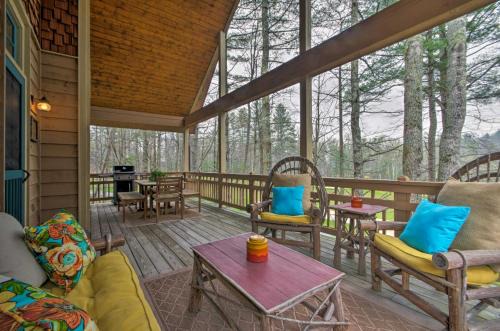 Cashiers Apartment | Rustic Cashiers Condo at Trillium Lake and Links!