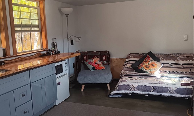 Marysville Cabin | Rustic, secluded one room cabin in historic Marysville, Mt. 5 min. to ski area.