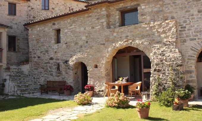 Pennabilli Cottage | Rustic stone house in Romagna with panoramic terrace and free Wi-Fi