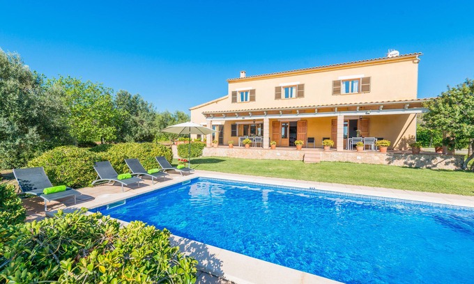 Manacor Villa | SA CONCA - Villa with private pool in Porto Cristo. Free WiFi