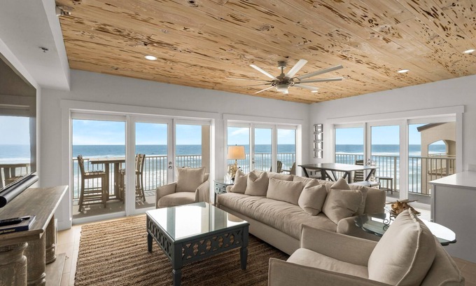 Seagrove Beach Condo | SAGO SANDS 302! COMPLETELY RENOVATED! INCREDIBLE VIEWS! WRAP AROUND BALCONY!